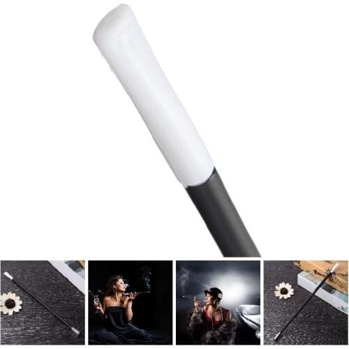 1920s Cigarette Holder Long Smoking Pipe Filter Vintage Style Plastic Rod Smoke A1