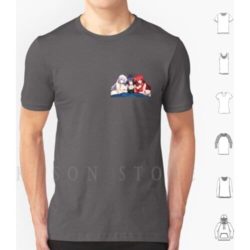 Highschool Dxd T Shirt Diy Big Size Cotton Anime Manga Japan Hentai Sexy Kawaii Asia Japanese Tumblr Cute Xxx Manga Girl