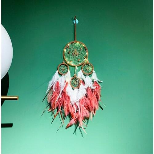 Ins Hand-woven Dream Catcher Wall Wind Chime Ornaments Student Graduation Gift Birthday Gift