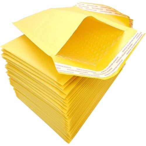 50/30/10/5PCS/Lot 180x230mm Kraft Paper Mailers Bubble Envelopes Bags Mailers Padded Shipping Envelope With Bubble Mailing Bag
