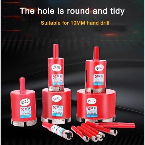 Marble Opener Diamond Core Bit Hole Saw Drill Bits 6-100MM For Marble Granite Brick Tile Ceramic Concrete Drilling Hole Saw