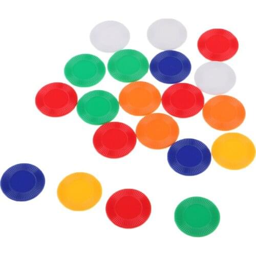 Pack Of 20 Game Wager Mahjong Money Chips For Gambling Poker Game, Mahjong Playing And Other Recreation Games