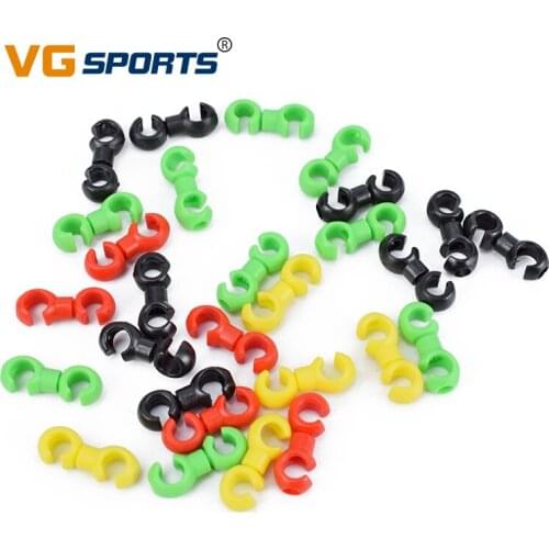 10Pcs Brake Cable S Buckle hook Road bike MTB Disc Hydraulic Brake Cable Sets Pipe Line Mountain Bike Parts Bicycle Accessories