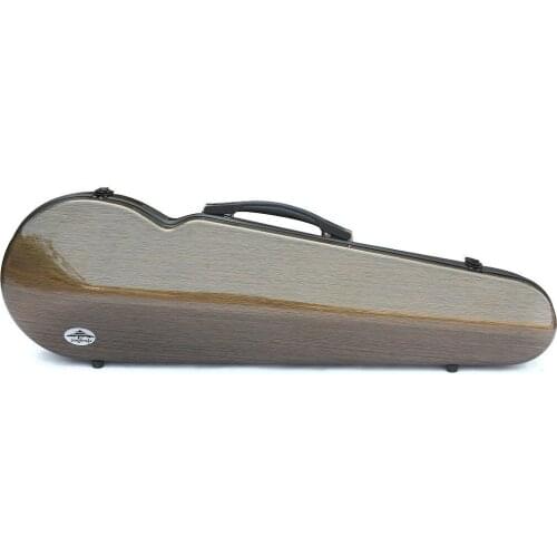 New Full size violin case 4/4 High strength composite nice brown 1.7kg yinfente