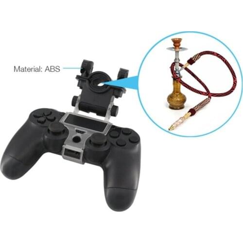 ABS Adjustable Screw Smoke Clamp Gaming Clip Holder Handle Bracket for Playstation PS4/Slim/Pro Game Controller Wireless Gamepad