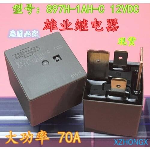 897H-1AH-C del coche 12 V relay de HFV7 012-HTM-R 70A