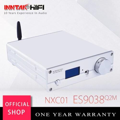 TOP ES9038 ES9038Q2M XMOS USB DAC Decoder With Bluetooth 5.0 TPA6120 Headphone Amplier Support 32Bit / 384K DSD512