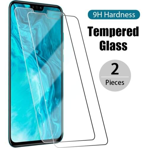 2PCS Tempered Glass For Huawei Honor 8a 8c 8s 9a 9c Screen Protector For Huawei Honor 8X 9X 10X Lite X10 5G Protective Films