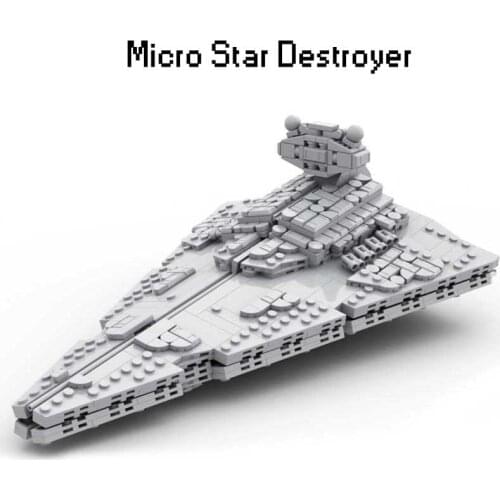 Micro Star Destroyer Series Wars Empire Star Destroyer suit building block MOC building block toys
