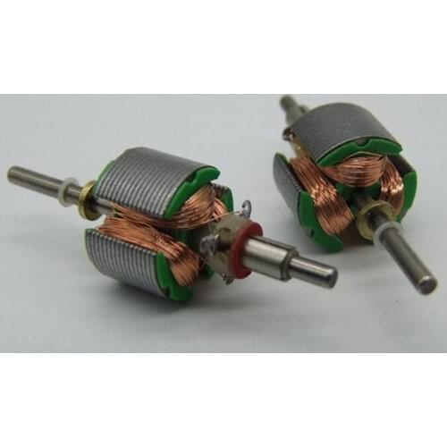 1pcs 130 Motor Rotor Bare Motor Coil DIY Micro DC Motor Self-making Technology Theory Show