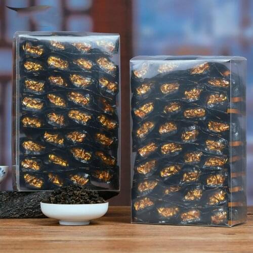 2021 China Oil-cut Black Oolong-Tea Carbon Roasted Aroma New Tea for Clear Heat Cellulite and Promote Digestion Free Shipping