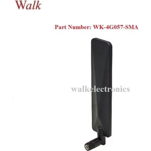 5 dbi high gain 3g 4G LTE rubber flat antenna SMA male elbow gsm 3g 4g multi band rubber antenna