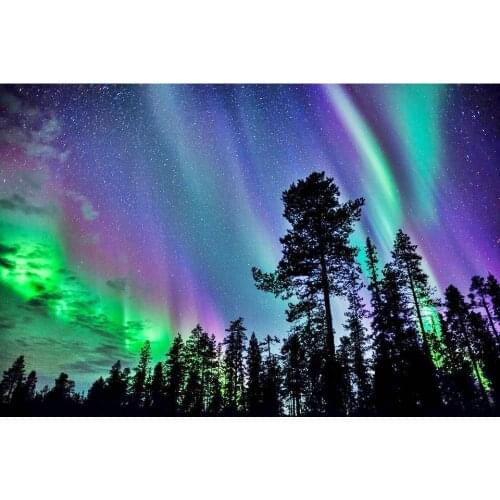 5D DIY Diamond Painting "Northern Lights" Cross Stitch Full Square/Round Diamond Embroidery Mosaic Picture of Rhinestones Decor