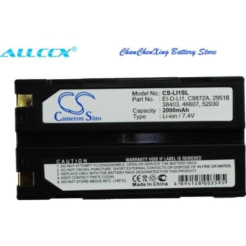 Cameron Sino 2000mAh/3400mAh Battery for CHC X91, X93, For HUACE M600, R30, X20, X300, X90, X91, X93,XB-2, For RAYOVAC RV-DC8100