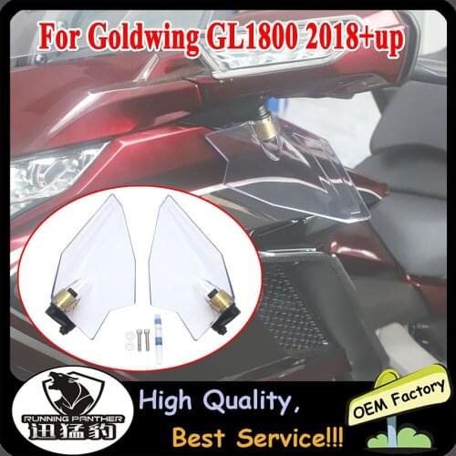 Front upper air deflectors for Honda Goldwing 1800 F6B GL1800 GL 1800 2018 2019 2020 motorcycle accessories