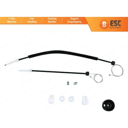 ESC Auto Parts EWR679 Electrical Power Window Regulator Repair Kit Rear Left Door for Peugeot 307 Cabriolet CC 2003-2008