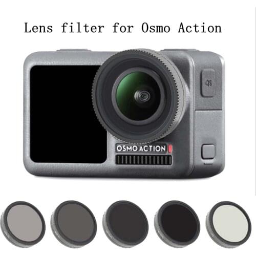 Lens Filter Lens Protector MCUV CPL STAR ND4 ND8 ND16 ND32 Film For DJI Osmo Action Handheld Gimbal Sports Camera Accessories