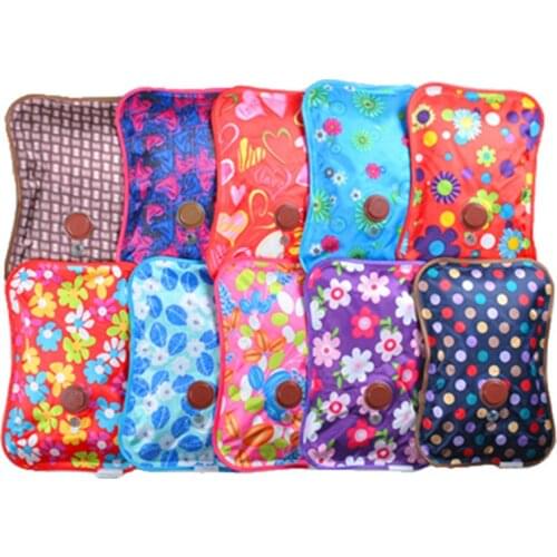 Electric Hot Water Bottle Hand Warmer Heat Water Bags Heating Bag Rechargeable Random Color 430-450W Warm Up Tool