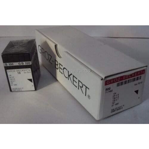 100% original Germany Groz Beckert sewing needles DPX5 Nm 70/10, GB 135X5 / 134 / 135X7/ 500 needles pack, wholesale price