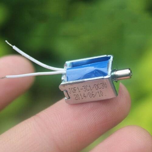 JQF1-3C1/DC3V Mini 10mm*15mm Electric Solenoid Valve Normally Open Type Air Gas Flow Control Valve