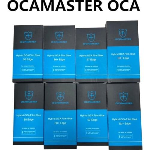 OCA Master 250um OCA Glue For Samsung S10 S9 S8 plus Note 8 9 10 Plus Lcd Display Screen Glass In Frame Laminating Repair