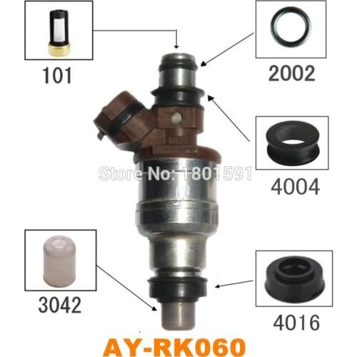 40sets Fuel injector repair kit for Toyota 4Runner Pickup T100 3.0 #23250-65020 (AY-RK060)