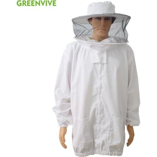 Beekeeping Suit Bee Keeper Jacket Suit Safty Veil Hat Dress Equipmen Clothing Protective Beehive Breathable Anti Bee Protection