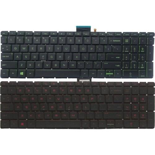US Keyboard for HP 15-AX 15-AX000 15-AX100 15-AX200 15-AX033DX 15-AX016TX 15-AX030TX 15-AX020TX Laptop Keyboard with Backlit