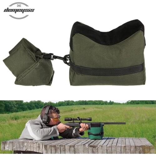Front&Rear Bag Support Rifle Sandbag Shooting Rifle Gun Target Sandbag Support Package Sand Bag Sandbag for Hunting Shooting