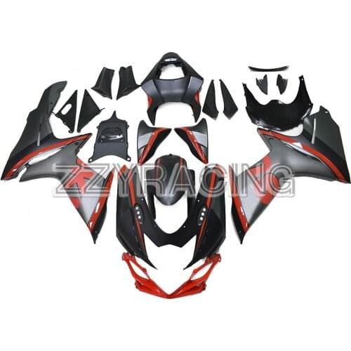 Full Motorcycle Fairings Kit for Suzuki GSXR600 GSXR750 K11 2011 2012 2013 2014 2015 2016 ABS Plastic Body Work Black Grey Red