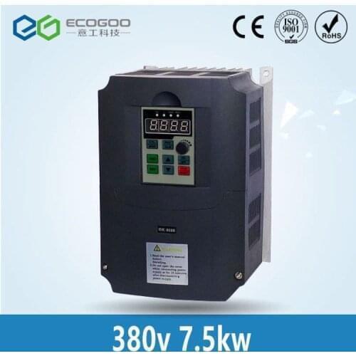 VFD 2.2kw/4kw /5.5KW/7.5KW Frequency inverter/converter 220V input 380v output 400HZ Engraving machine special for spindle motor