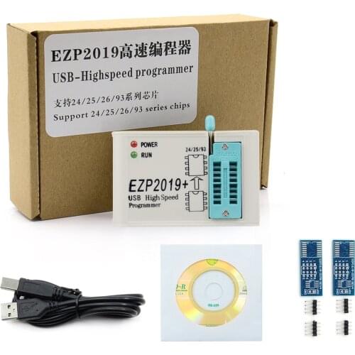 Original UPMELY EZP2019 USB SPI Programmer Support Win7 & Win8 24 25 93 EEPROM Flash Bios Smart Chip Programming Caculator