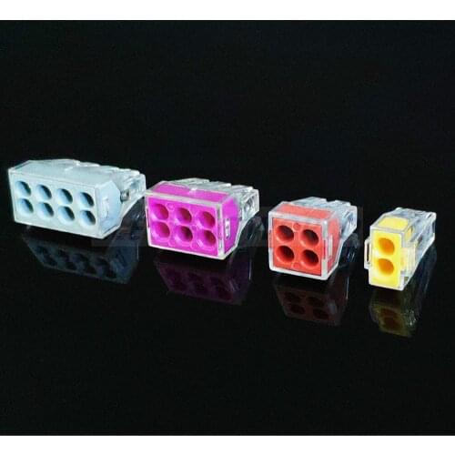 Wire Connectors PCT-102 104 106 Push in cable wiring connector wire conductor wire terminal block connection cable connector