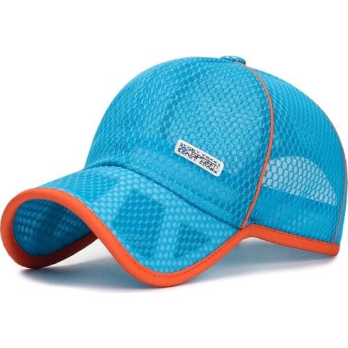 Middle School Children Summer Full Mesh Cut Out Eaves Sports Sun Visor School Primary School Active Sun Protection Hat