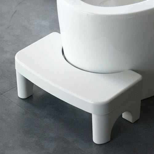 U Shaped Squatty Potty The Original Bathroom Toilet Stool White Foldable Toilet Footstool Anti Stools Portable Step for Bathroom