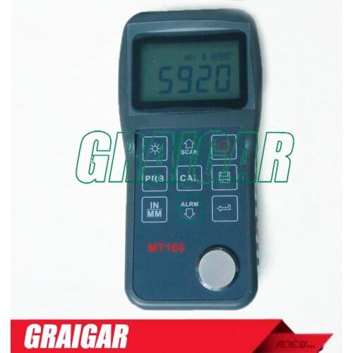 MT160 Ultrasonic Thickness Gauge Meter Tester