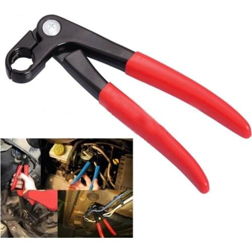 Universal Car Fuel Feed Pipe Plier Grips In Line Tubing Filter Aluminum Alloy Service Tool 220mm for Mechanics / Pipe Fitters