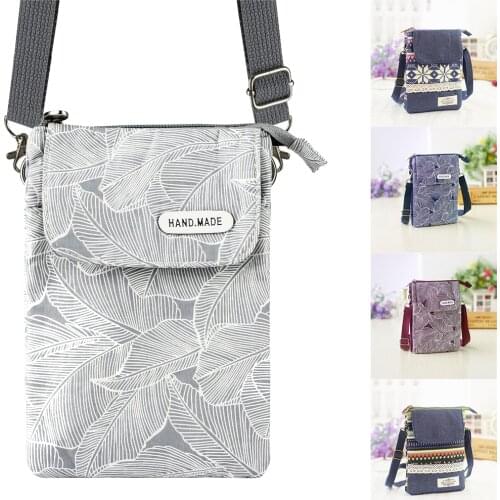 Women Small Cross-body Cell Phone Case Shoulder Bag Purse Pouch Handbag Wallet