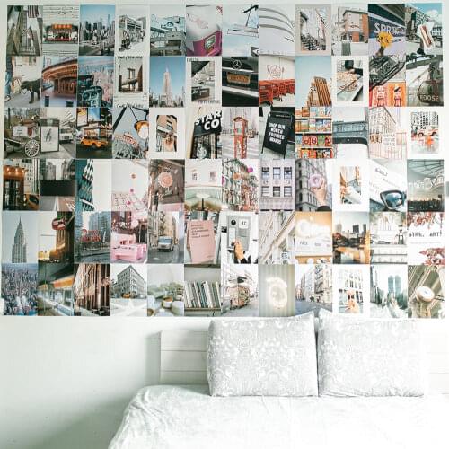 Flamingueo 100 Posters Prints Wall Art Aesthetic Room Decor Prints Posters Aesthetic Boho Decor Room Decoration Accessories Cute Room Decor Room Decoration