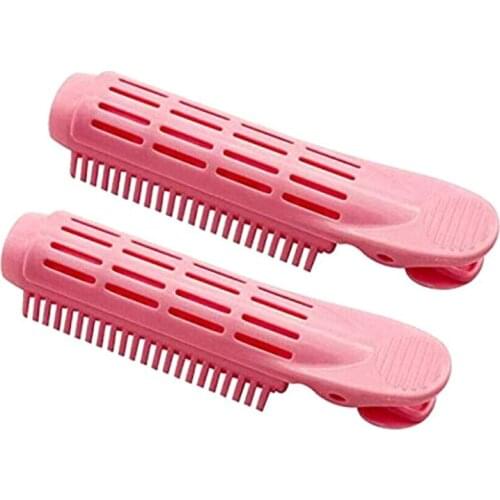 2pcs/set Hair Roots Fluffy Clip Air Bangs Hair Curler Clips Natural Wave Clip Women DIY Hair Styling Tools
