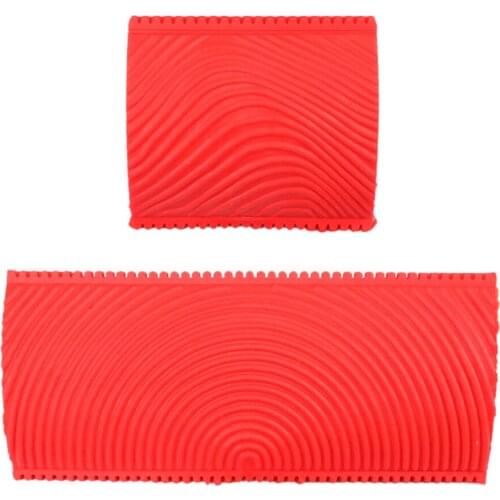 2pack Red Artificial Realistic Wooden Grain Pattern Tools Wall Ornament