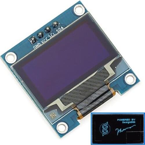 2020 New Design 10PCS/Lot 4pin New 128X64 OLED LCD LED Display Module 0.96" I2C IIC Communicate