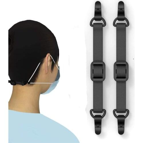 40 Pcs Face Mask Extender Strap Hook Adjustable Anti-Slip Mask Ear Grips Relieve Ear Pain Mask Fixing Buckle Wholesale X2