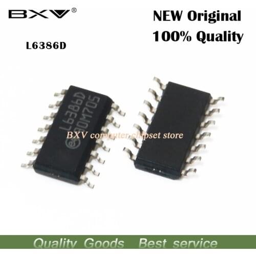 5PCS L6386D SOP16 L6386 SOP L6386DTR SOP-16 SMD