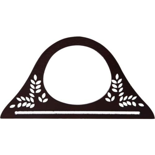 Metal Frame Kiss Clasp For Handle Bag Purse Accessories DIY Square Round Wood 25cm/27cm New Brand THINKTHENDO