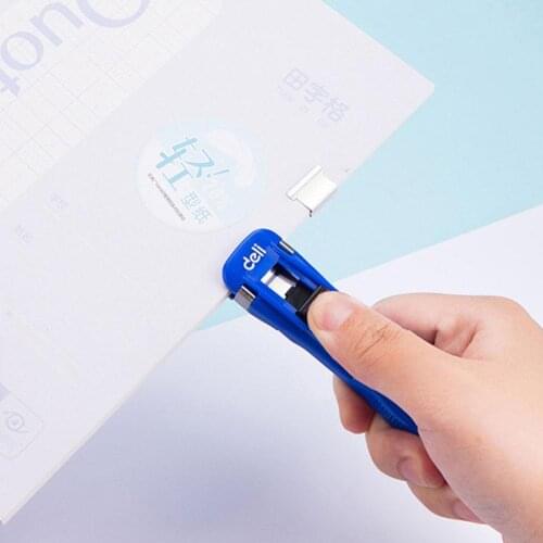 Mini Metal Paper Cliper Blue Clip Refills Large Capacity Folder Machine Paperless School Supplies Office Clip Paper Binding L1I3