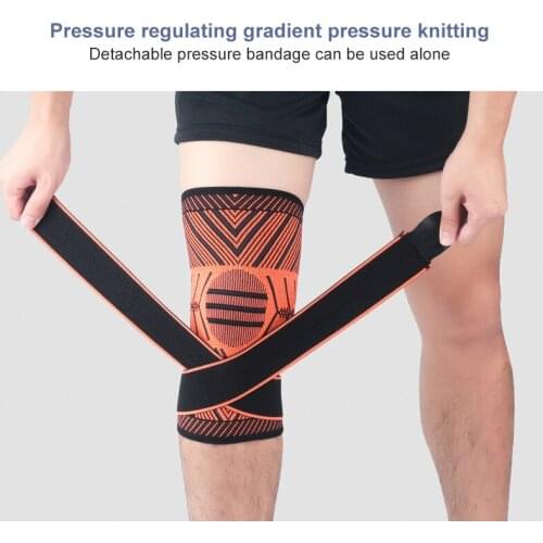 Sports Crashproof Knee Pad Elbow Brace Compression Arm Leg Sleeves Protectors Outdoor Basketball Football Bicycle Support Guard
