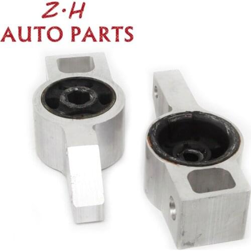 NEW Pair Aluminum Suspension Control Arm Bushing Bracket 1K0 199 231 G For VW Jetta Golf MK5 6 Eos Audi A3 Skoda Seat 1K0199232J