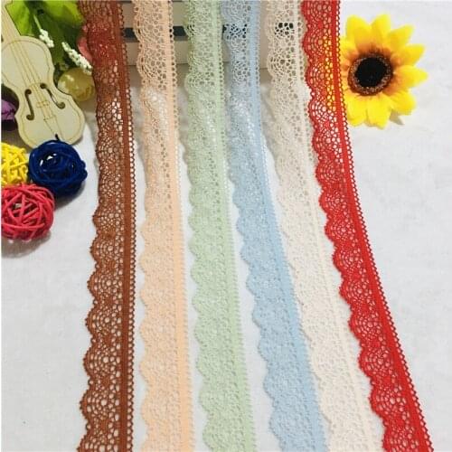 NS2024 Nice Price High Elastic Stretch Warp Nylon Spandex Lace Trim 2.5cm