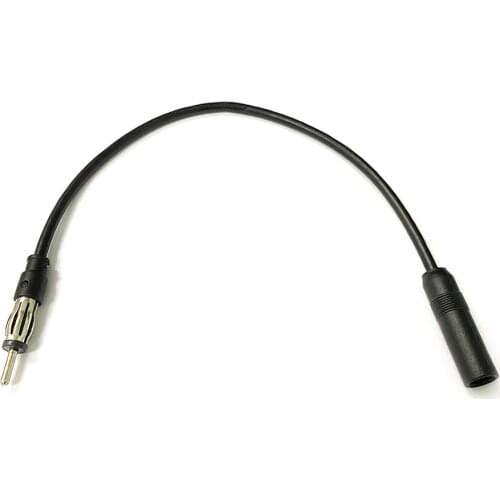 New 35m Car Antenna Adapter Male To Female Vehicle AM / FM Radio Aerial Extension Cable wire